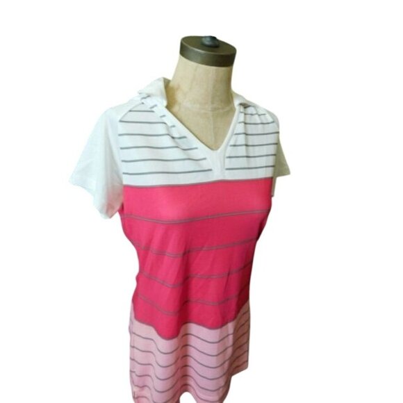 Nike Golf Size M Medium Tour Performance Dri Fit Collared Golf Shirt Top - Picture 2 of 2